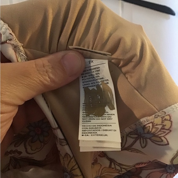 Ruffled Bikini 2 piece 2x Wallflowers - Picture 4 of 5